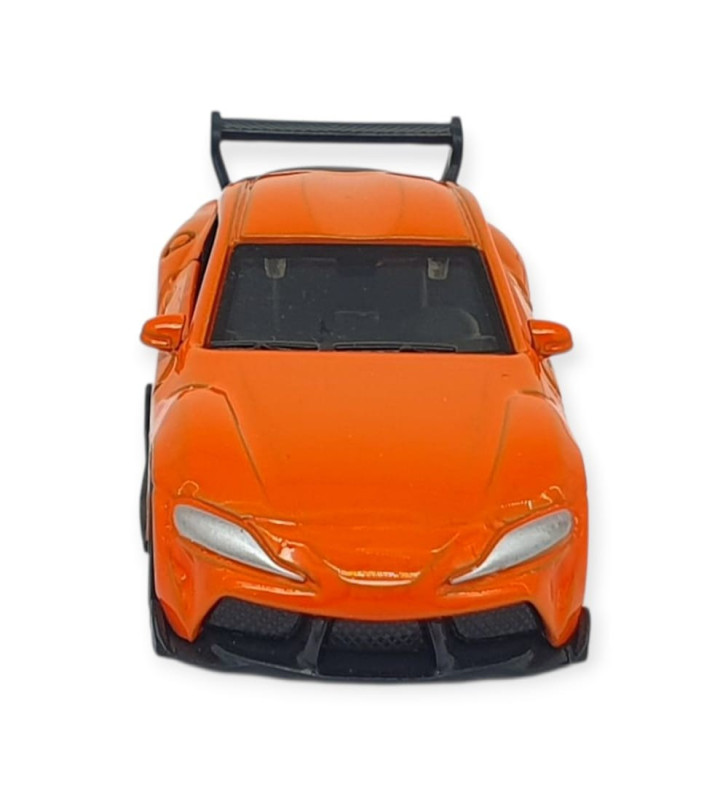 Çek Bırak Metal Küçük Arabalar 8 cm - 6411A-14 - Turuncu (Lisinya)