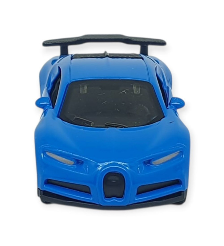 Çek Bırak Metal Küçük Arabalar 8 cm - 6411A-18 - Mavi (Lisinya)