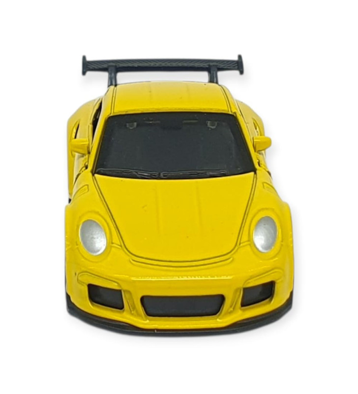 Çek Bırak Metal Küçük Arabalar 8 cm - 6411A-19 - Sarı (Lisinya)