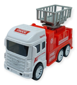 İş Makinaları Serisi - Sürtmeli İtfaiye Aracı 12 cm - Asansör (Lisinya)
