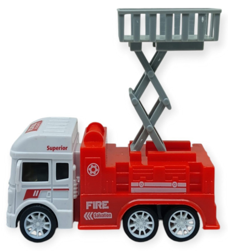 İş Makinaları Serisi - Sürtmeli İtfaiye Aracı 12 cm - Asansör (Lisinya)