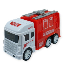 İş Makinaları Serisi - Sürtmeli İtfaiye Aracı 12 cm - Panzer (Lisinya)