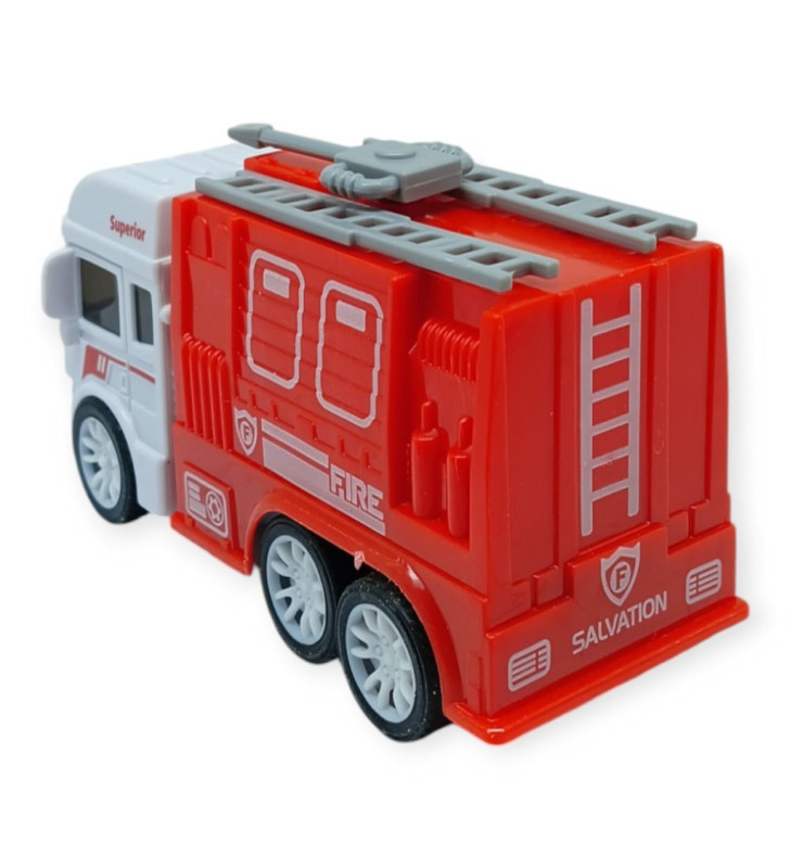 İş Makinaları Serisi - Sürtmeli İtfaiye Aracı 12 cm - Panzer (Lisinya)