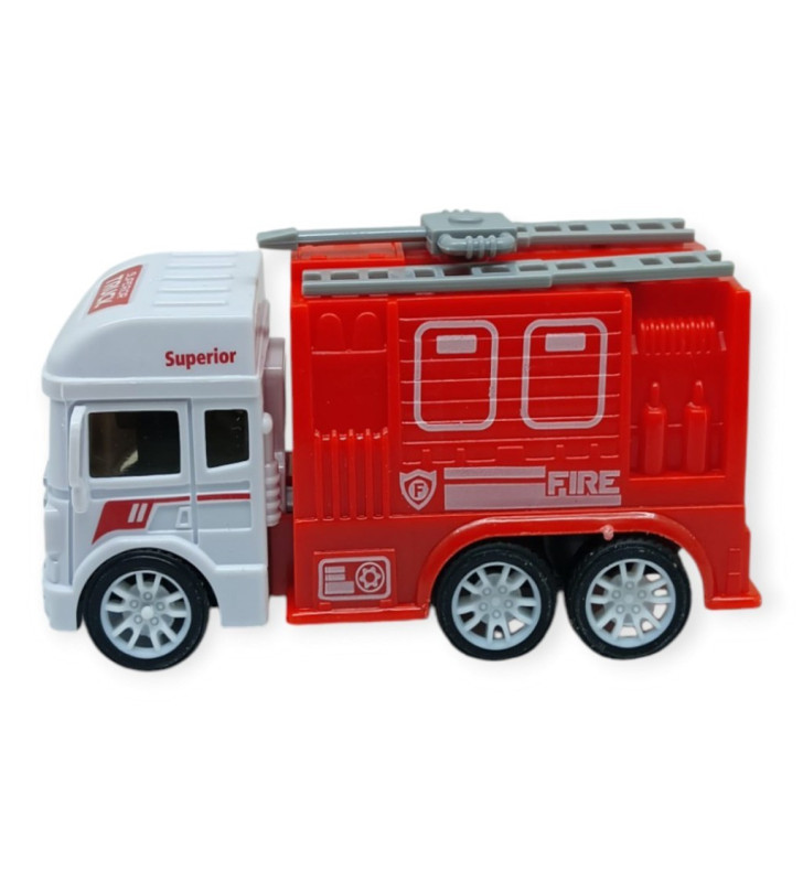 İş Makinaları Serisi - Sürtmeli İtfaiye Aracı 12 cm - Panzer (Lisinya)