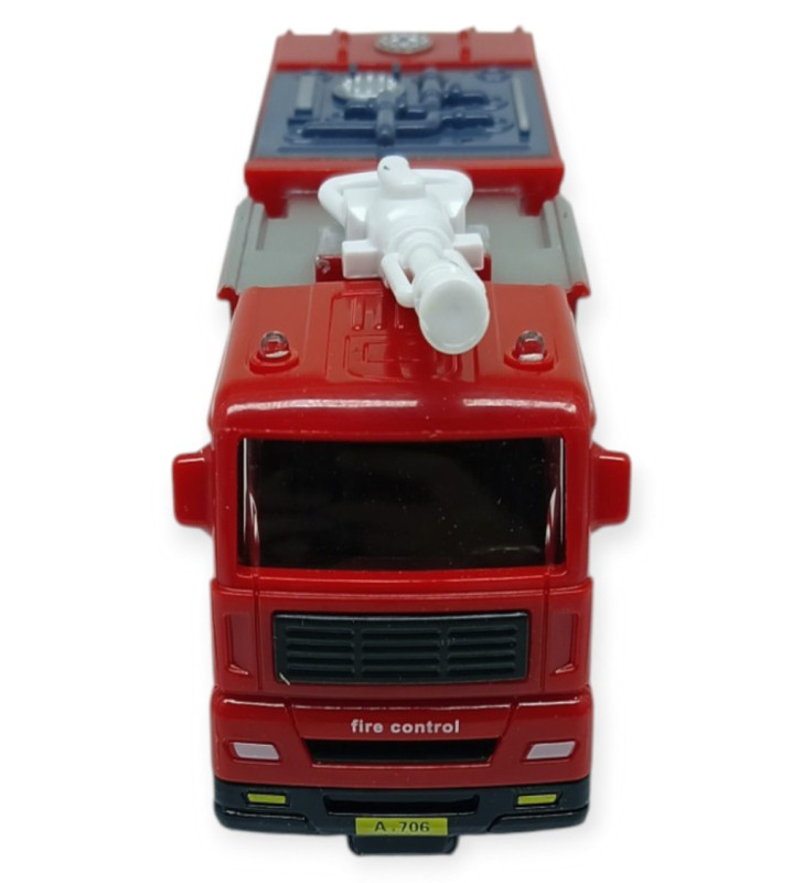 İş Makinaları Serisi - Sürtmeli İtfaiye Aracı 16 cm - Panzer (Lisinya)