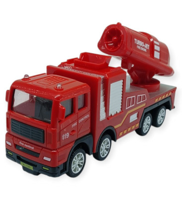 İş Makinaları Serisi - Sürtmeli İtfaiye Aracı 16 cm - Turbo Jet (Lisinya)