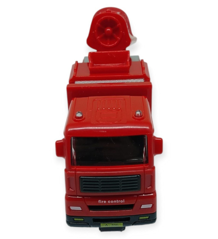 İş Makinaları Serisi - Sürtmeli İtfaiye Aracı 16 cm - Turbo Jet (Lisinya)