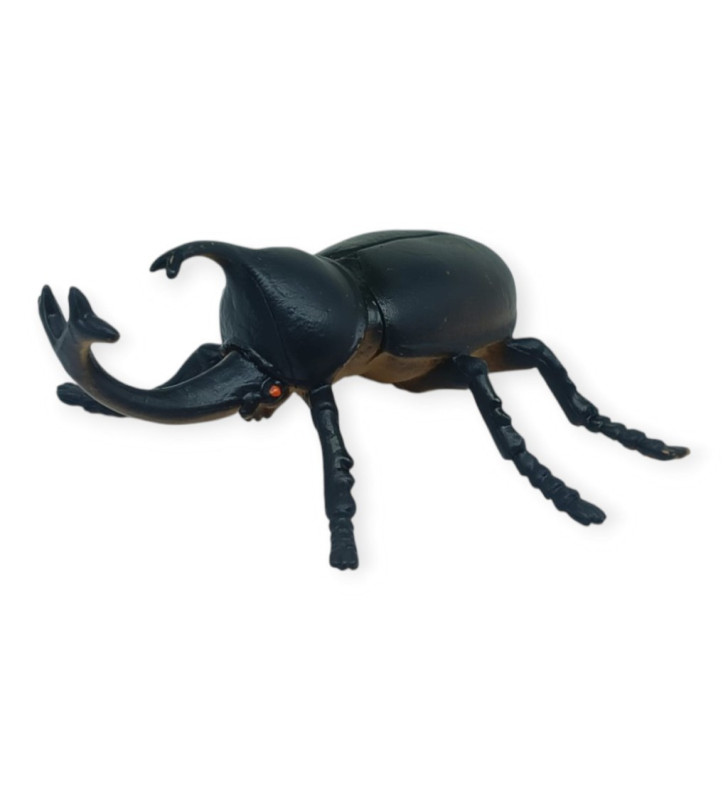 Böcek Figürleri - Gerçekçi Figür - Gergedan Böceği 10 cm (Lisinya)