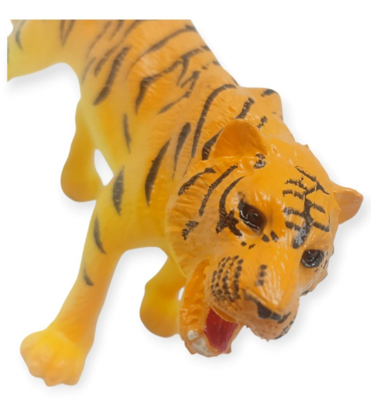 Hayvan Figürleri - Vahşi Hayvanlar 12 cm - Turuncu Kaplan (Lisinya)