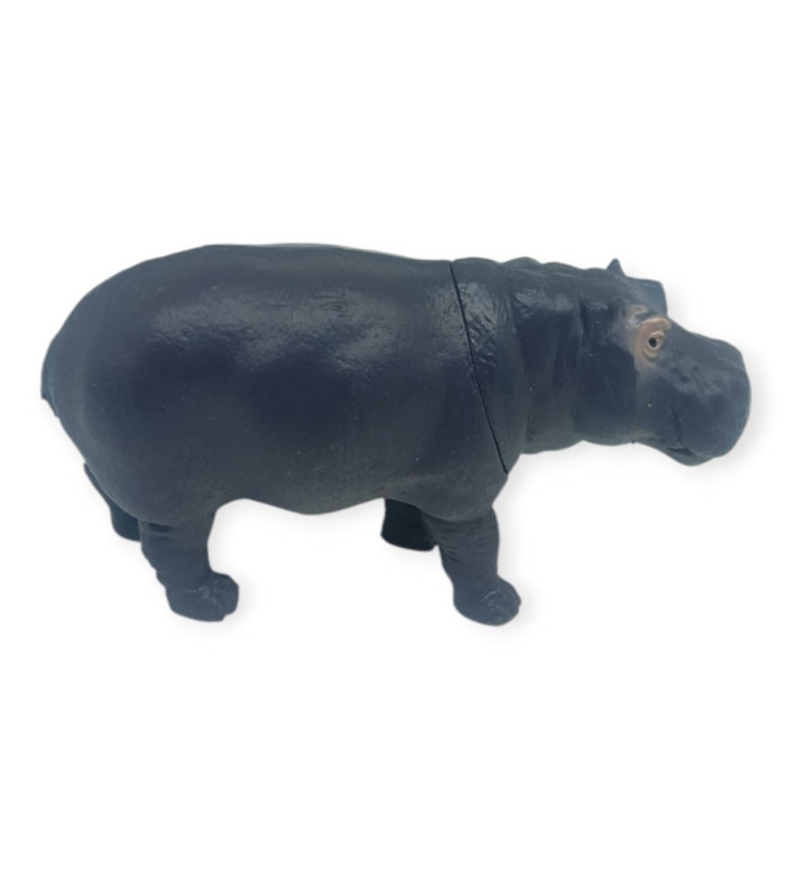 Hayvan Figürleri - Vahşi Hayvanlar 9 cm - Su Aygırı (Lisinya)