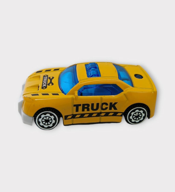 Küçük Metal İnşaat Araçları 7 cm - Araba (Lisinya)