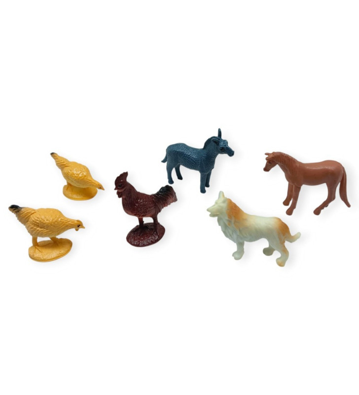 Hayvan Figürleri - Aksesuarlı Çiftlik Hayvanları Seti - 30 Parça (Lisinya)