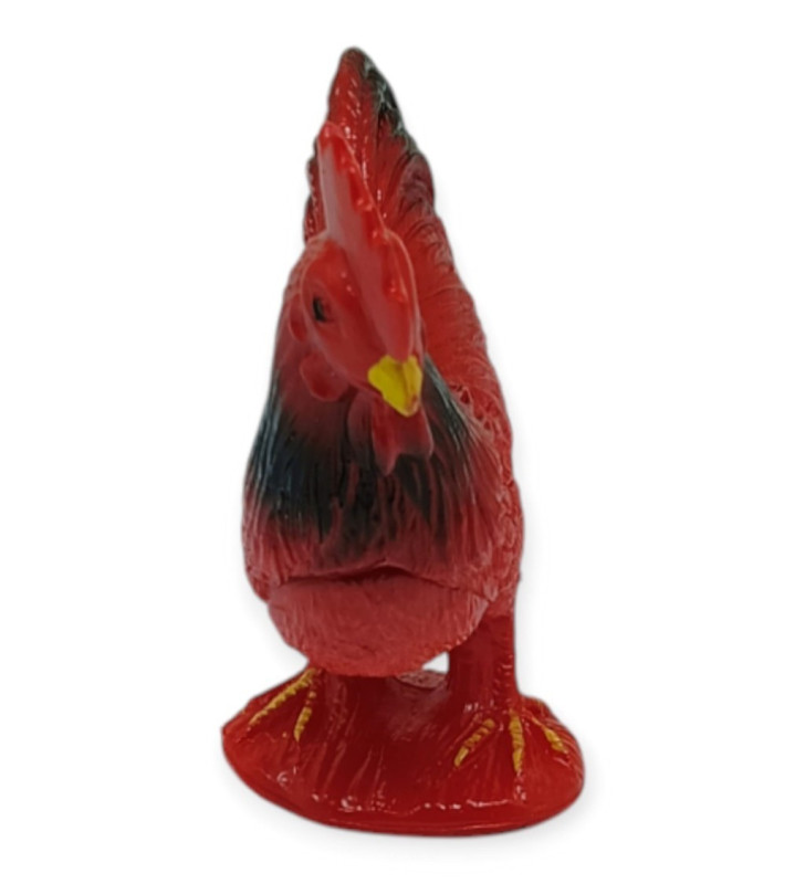 Hayvan Figürleri - Çiftlik Hayvanları 8 cm - Horoz (Lisinya)