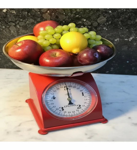 5 Kg Retro Nostalji Mutfak Tartısı Analog Terazi ( Lisinya )
