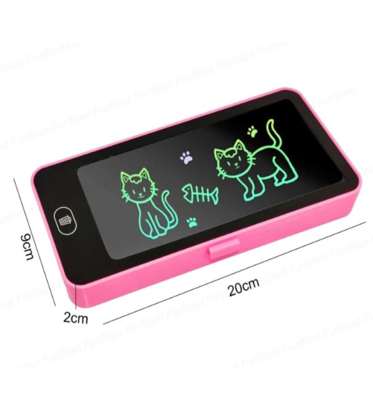 LCD Dokunmatik Ekranlı Kalemlik Mavi Renkli ( Lisinya )