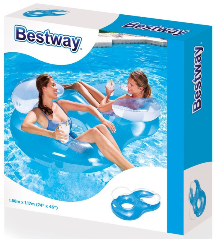 Deniz Yatağı 2 Kişilik Güneşlenme Koltuğu 188X117Cm Bestway 43009 (Lisinya)