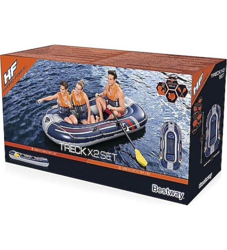 Hydro Force Track Şişme Bot 3 Kişilik - Kürek - Pompa - 61068 (Lisinya)