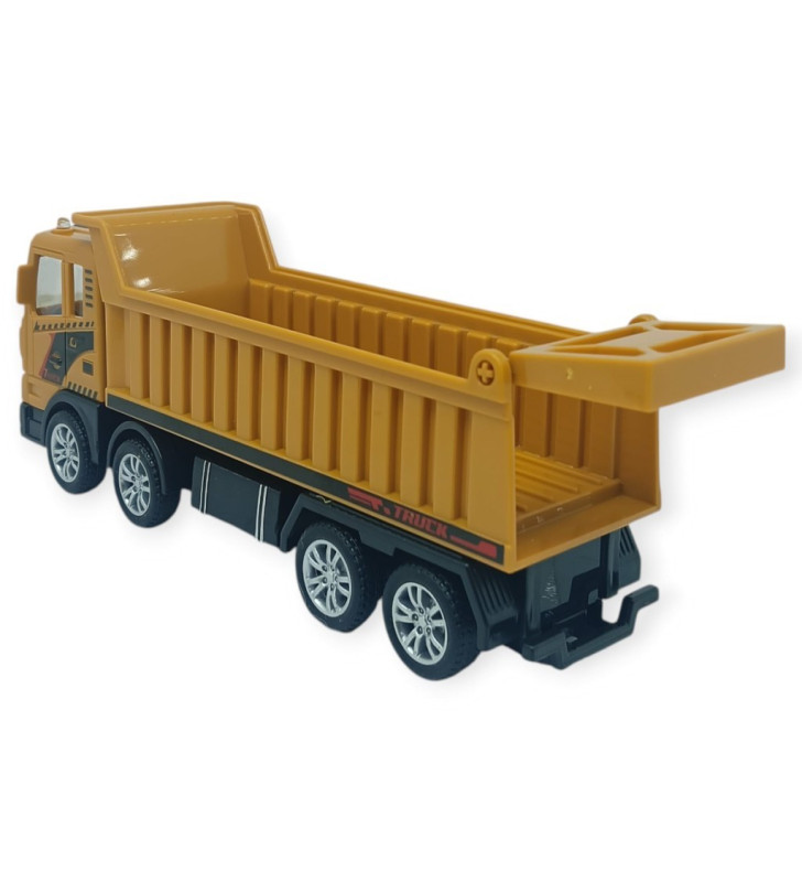 İş Makinaları Serisi - Sürtmeli Kamyon 18 cm - Kamyon (Lisinya)