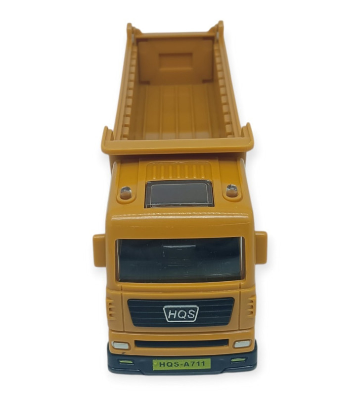 İş Makinaları Serisi - Sürtmeli Kamyon 18 cm - Kamyon (Lisinya)