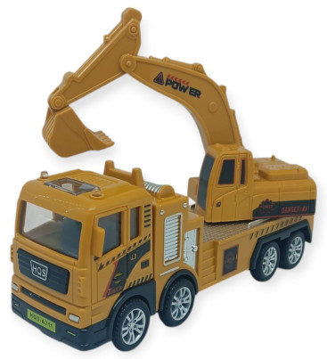 İş Makinaları Serisi - Sürtmeli Excavator 18 cm - Excavator (Lisinya)