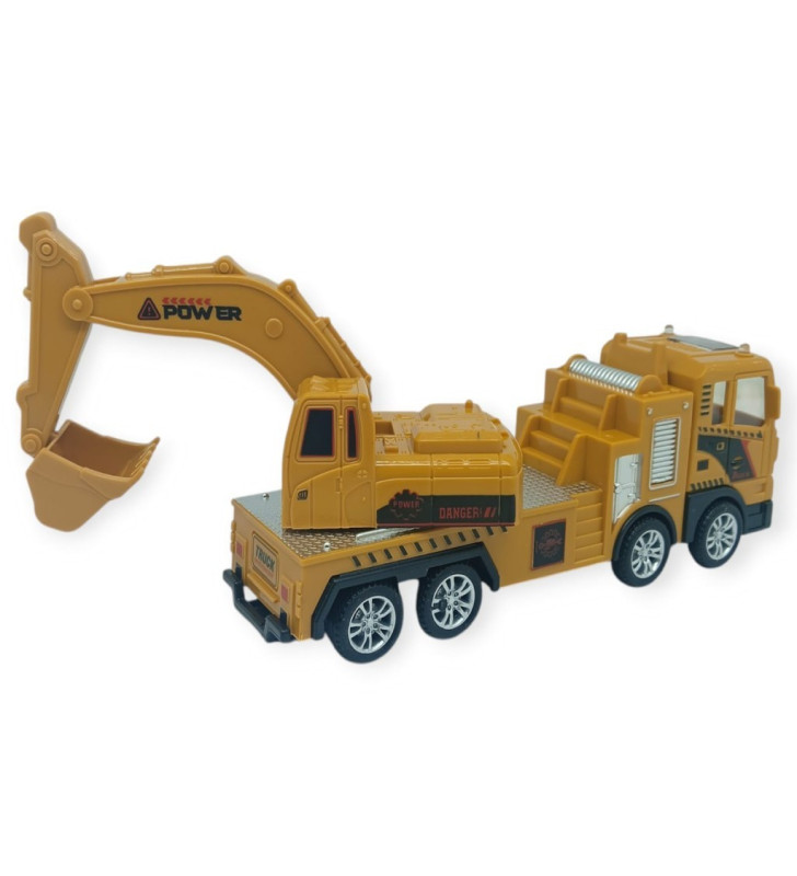 İş Makinaları Serisi - Sürtmeli Excavator 18 cm - Excavator (Lisinya)