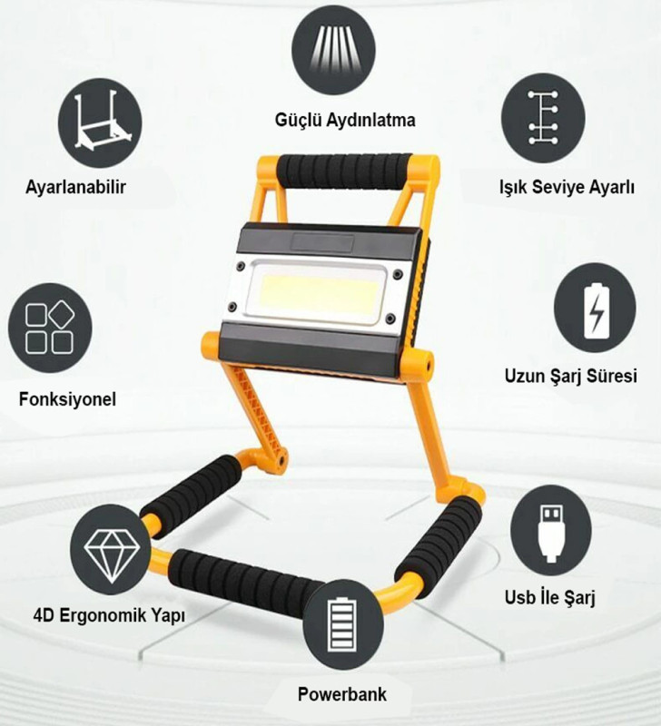 1300 Lümen Güçlü Aydınlatma Wt-328 - Lisinya