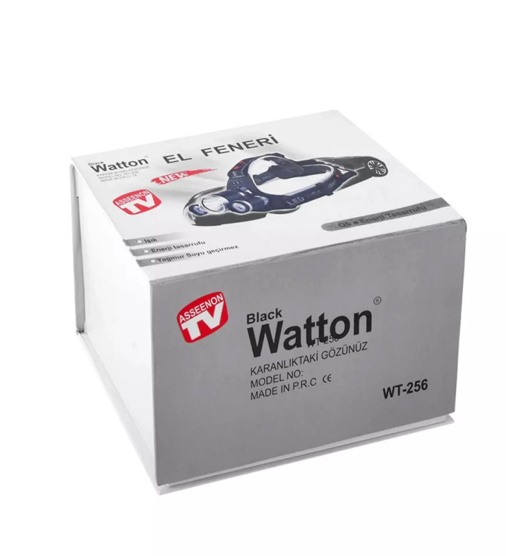 3 Başlıklı Şarjlı Kafa Feneri Wt-256 - Lisinya