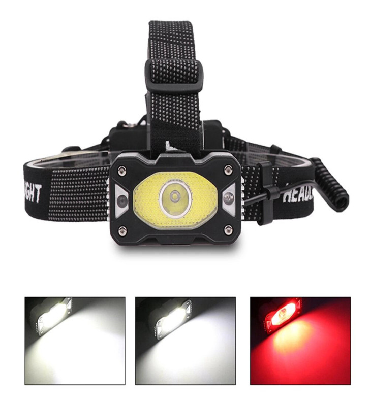 4 Modlu Sensörlü Şarjlı Güçlü Kafa Lambası Wt-248 - Lisinya