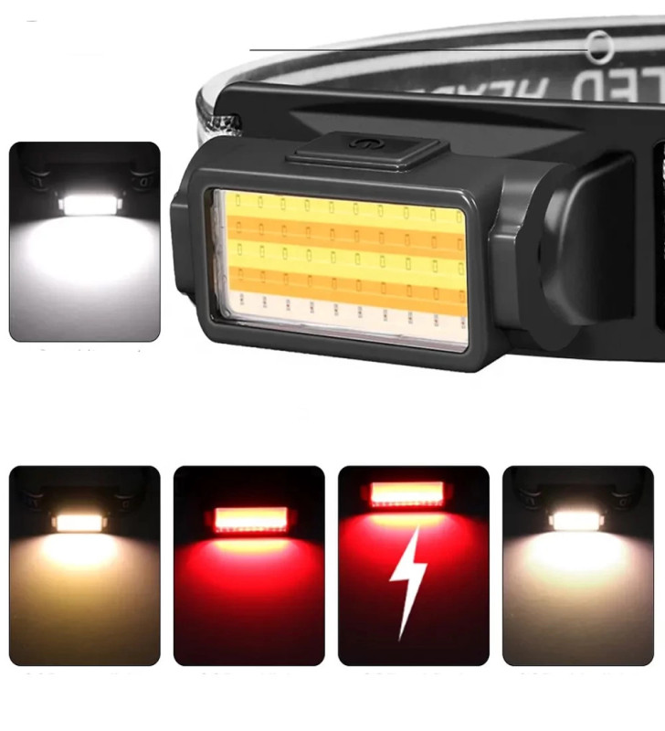 50 Cob Led Kafa Lambası Wt-650 - Lisinya