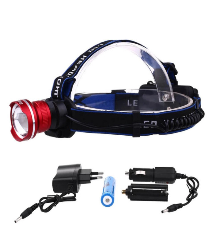 Orjinal 800 Lümen T6 Şarjlı Kafa Feneri Wt-265 - Lisinya