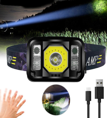 Pratik Sensörlü Sinyalli Kafa Lambası Wt-024 - Lisinya