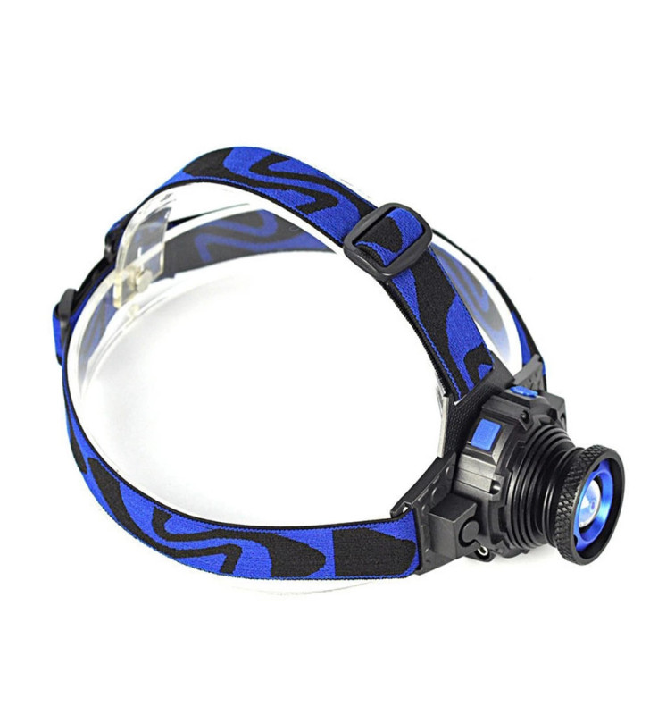 Q5 Şarjlı Mercekli Kafa Feneri Black Wt-121 - Lisinya