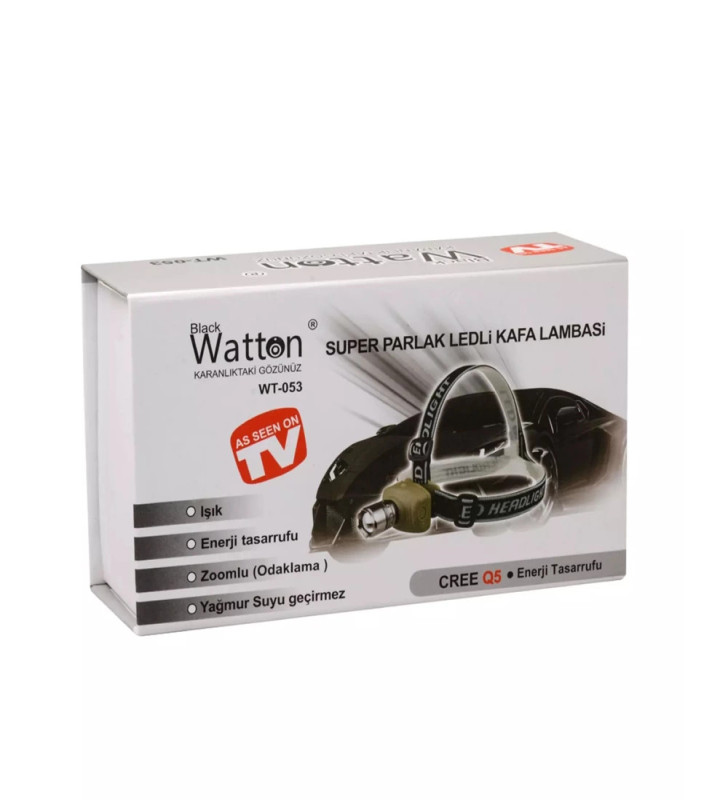 Süper Zoomlu Kafa Lambası Wt-053 - Lisinya