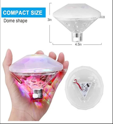 Sıcak Led Sualtı Gece Lambası Banyo Yüzme Havuz Işığı - Lisinya