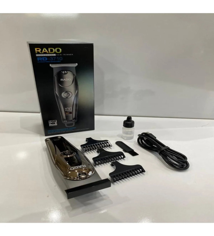 Rado Rd-3710 T Bıçak Sıfır Kesim Lcd Ekran Şarjlı Tıraş Makinesi - Lisinya