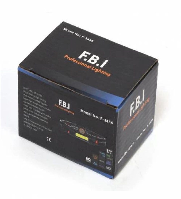 F-3434 Şarjlı Mıknatıslı Kafa Feneri - Lisinya