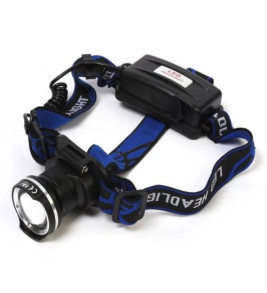 F-823 Xlm T6 Led Su Geçirmez Şarjlı Kafa Lambası - Lisinya