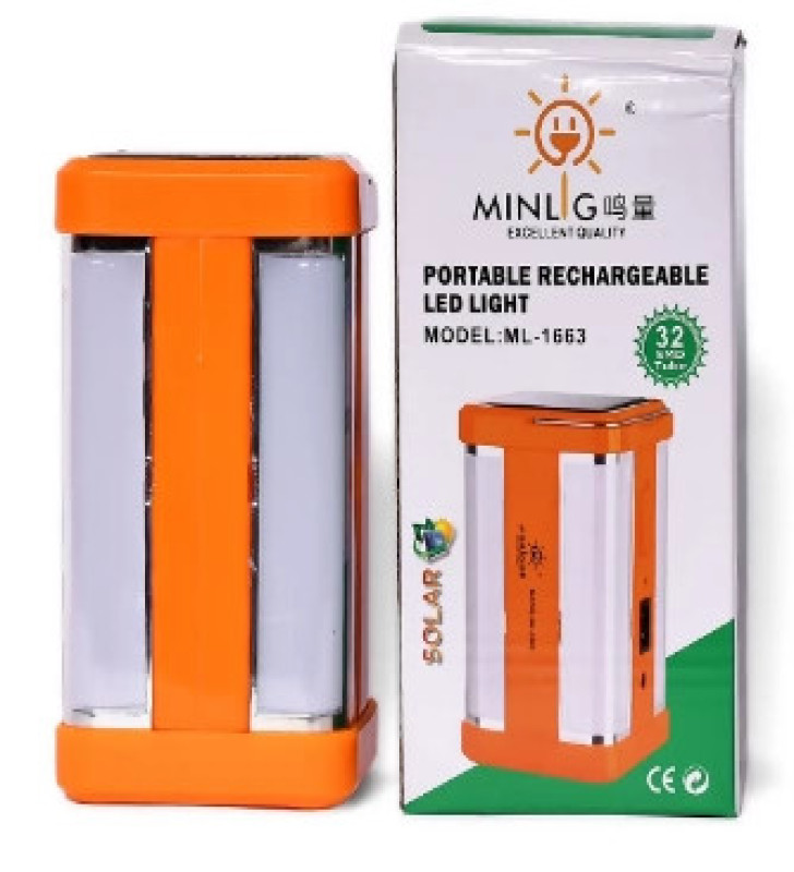 P-1663 Güneş Enerjili Şarjlı Güçlü Işıldak - Lisinya