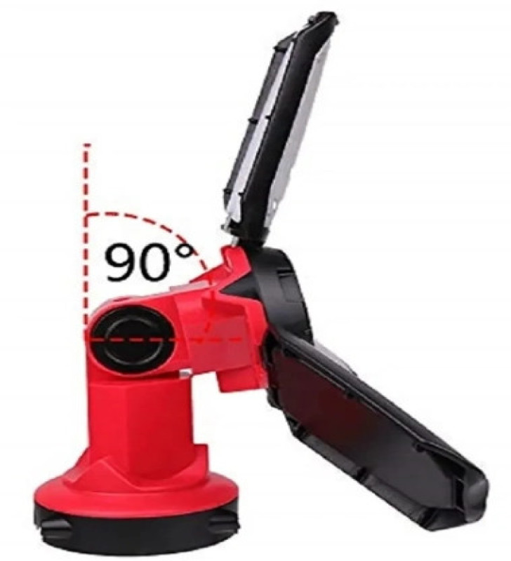 P-8801 Şarjlı Katlanabilir 3xcob Led+ 3w Led Çok Fonksiyonlu Kamp Feneri - Lisinya