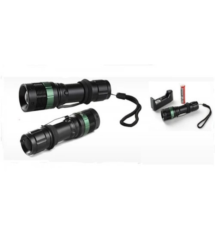 Power Style 500 Lumen 600 Metre Işık Uzantılı Zoomlu Şarjlı El Feneri 6109 - Lisinya