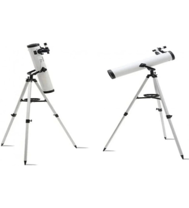 76x700 Profesyonel Aynalı Uzay Teleskopubeyaz - Lisinya