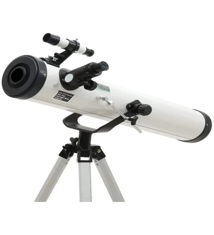 76x700 Profesyonel Aynalı Uzay Teleskopubeyaz - Lisinya