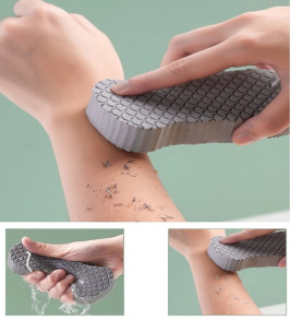 Banyo Fırçası Yüksek Yoğunluklu İyi Sürtünme Etkisi Banyo İçin Hafif Ölü Cilt Sökücü Sünger - Lisinya