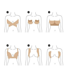 Göğüs Dikleştirme Bandı S Beden 2.5 Cm. - Lisinya
