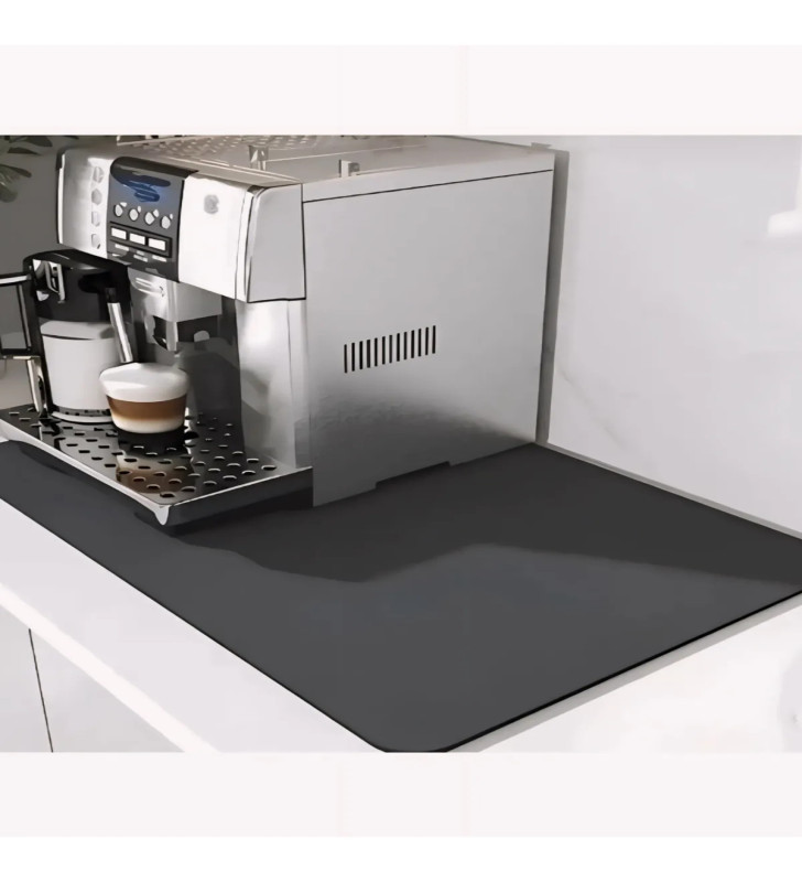 Kaymaz Tabanlı Çok Amaçlı Su Emici Sihirli Tezgah Üstü Bulaşık Yıkama Kurulama Kurutma Matı - Lisinya