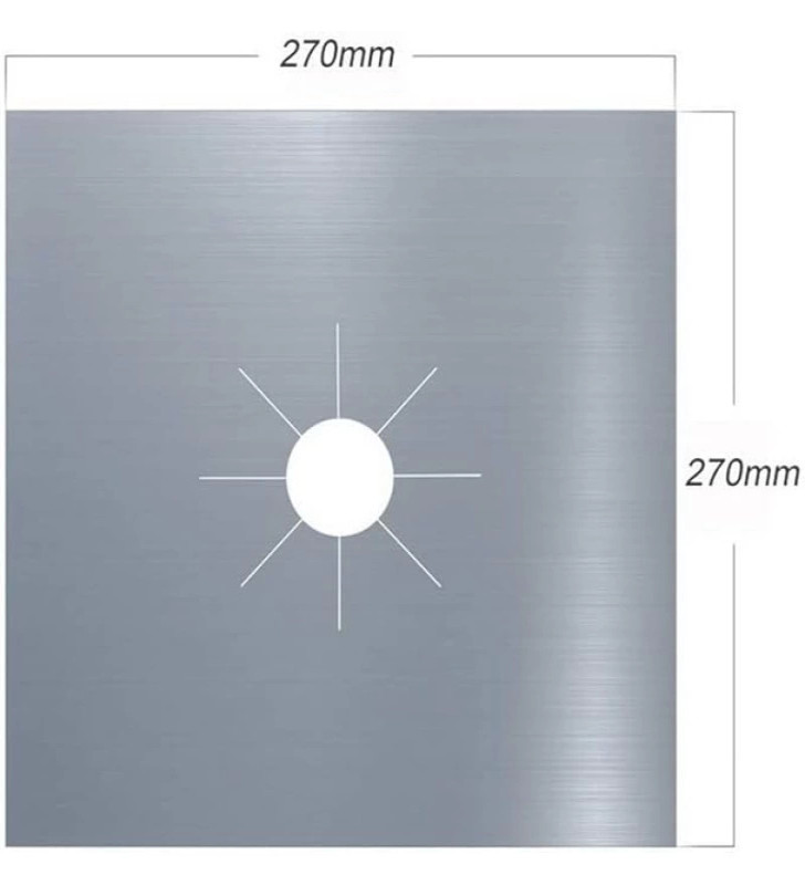 Ocak Koruyucu Alüminyum Ped Seti - Lisinya