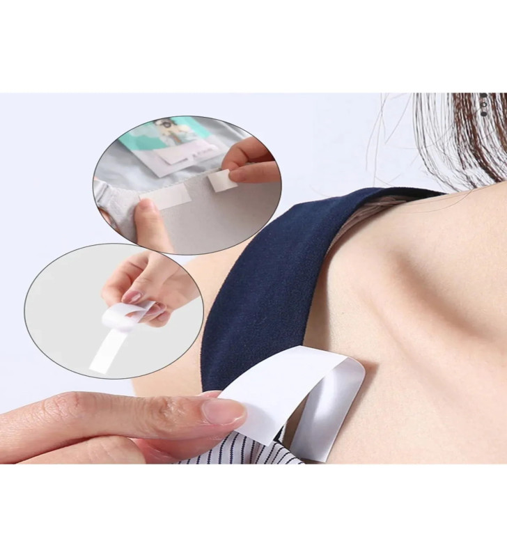 Vücut Ve Kıyafet Için Çift Taraflı Sabitleme Dekolte Abiye Gelinlik Elbise Sütyen Bantı - Lisinya