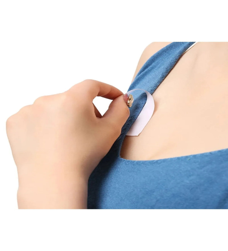 Vücut Ve Kıyafet Için Çift Taraflı Sabitleme Dekolte Abiye Gelinlik Elbise Sütyen Bantı - Lisinya