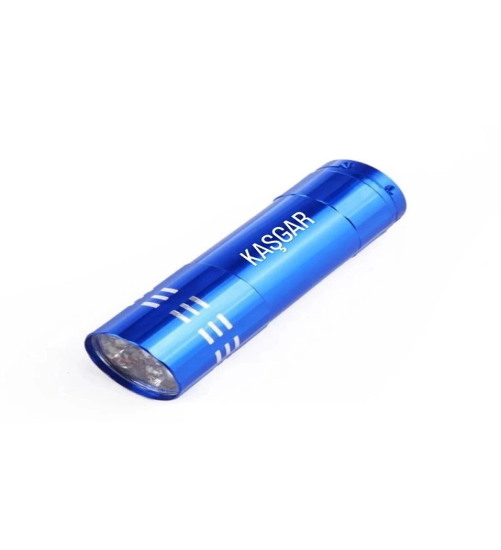 Süper Parlak 9 Ledli Metal Mini El Feneri - Lisinya