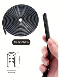 5 Metrelik Araba Kapı Kenar Koruma Şeridi Rulosu - Lisinya